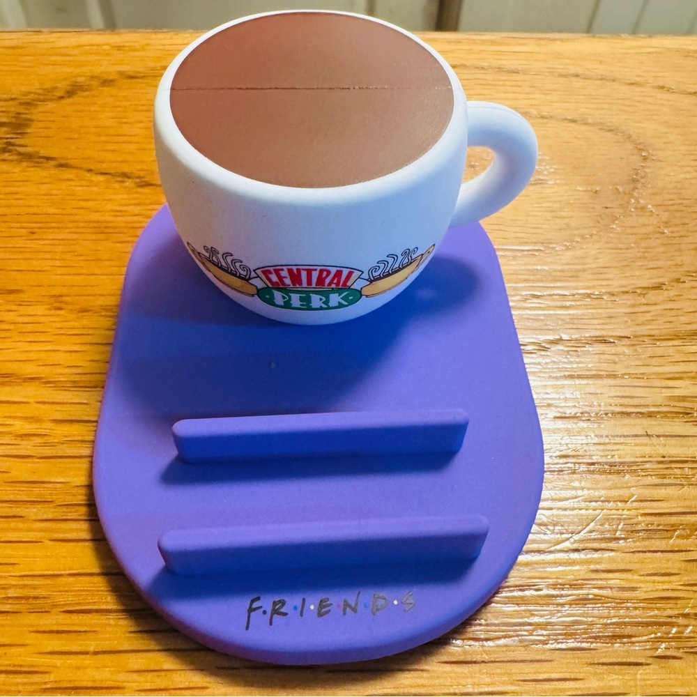 TV Show Friends Central Perk Coffee,Cup 3-D Phone, Stand Phone Holder ☕️